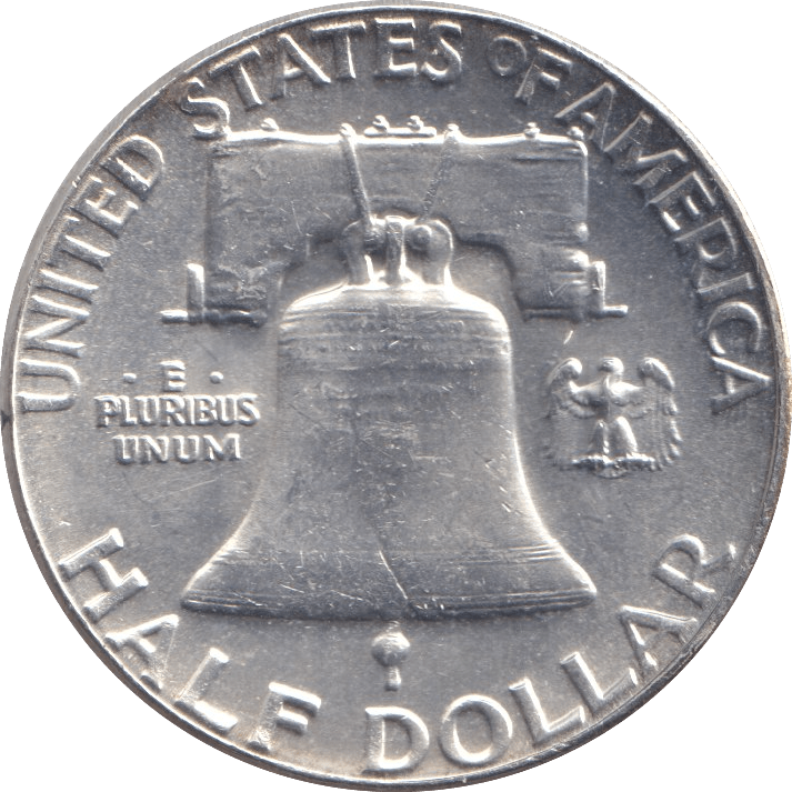 1962 SILVER HALF DOLLAR USA - Cambridgeshire Coins
