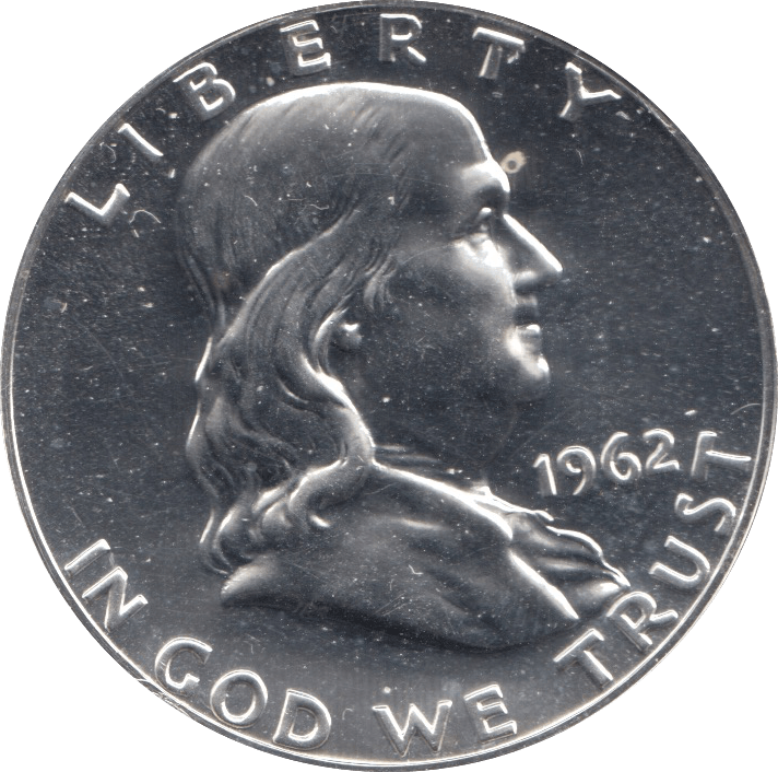 1962 SILVER HALF DOLLAR USA - SILVER WORLD COINS - Cambridgeshire Coins