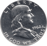 1962 SILVER HALF DOLLAR USA - SILVER WORLD COINS - Cambridgeshire Coins