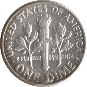 1962 SILVER ONE DIME USA - SILVER WORLD COINS - Cambridgeshire Coins