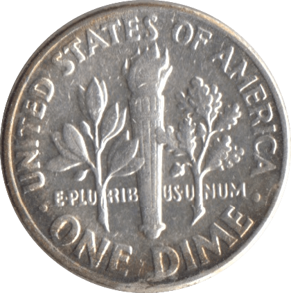 1962 SILVER ONE DIME USA - SILVER WORLD COINS - Cambridgeshire Coins