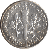 1962 SILVER ONE DIME USA - SILVER WORLD COINS - Cambridgeshire Coins