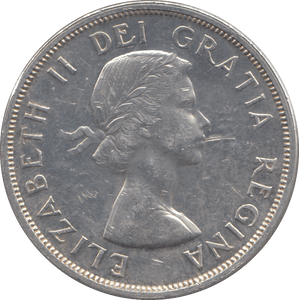 1962 SILVER ONE DOLLAR CANADA - WORLD SILVER COINS - Cambridgeshire Coins