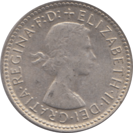 1962 SILVER SIXPENCE AUSTRALIA - WORLD COINS - Cambridgeshire Coins