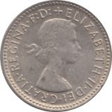 1962 SILVER SIXPENCE AUSTRALIA - WORLD COINS - Cambridgeshire Coins