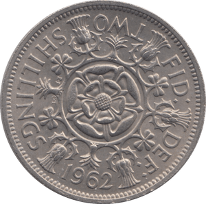 1962 TWO SHILLINGS ( AUNC ) 1 - FLORIN - Cambridgeshire Coins