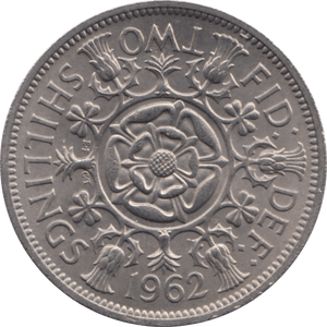 1962 TWO SHILLINGS ( AUNC ) 1 - Two SHILLINGS - Cambridgeshire Coins