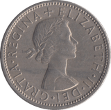 1962 TWO SHILLINGS ( EF ) REF 1 - TWO SHILLING - Cambridgeshire Coins