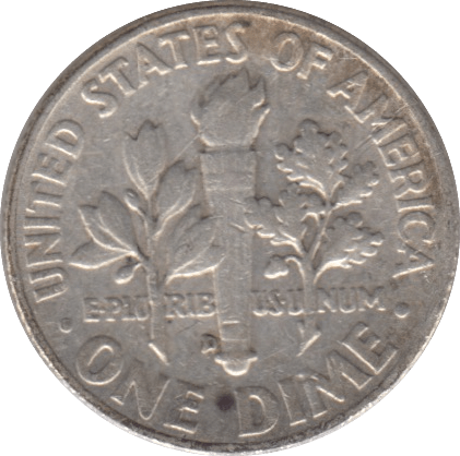 1962 USA SILVER DIME DENVER MINT - SILVER WORLD COINS - Cambridgeshire Coins