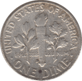 1962 USA SILVER DIME DENVER MINT - SILVER WORLD COINS - Cambridgeshire Coins