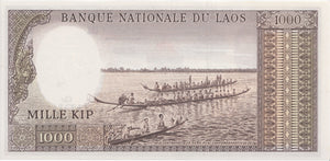 1963 1000 KIP BANKNOTE LAOS REF 879 - World Banknotes - Cambridgeshire Coins