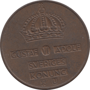 1963 5 ORE SWEDEN - WORLD COINS - Cambridgeshire Coins