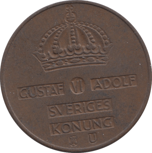 1963 5 ORE SWEDEN - WORLD COINS - Cambridgeshire Coins