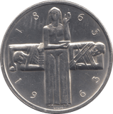 1963 5 SILVER SWISS FRANCS - SILVER WORLD COINS - Cambridgeshire Coins