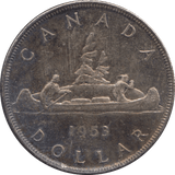 1963 CANADA SILVER ONE DOLLAR ( PROOF ) 2 - SILVER WORLD COINS - Cambridgeshire Coins