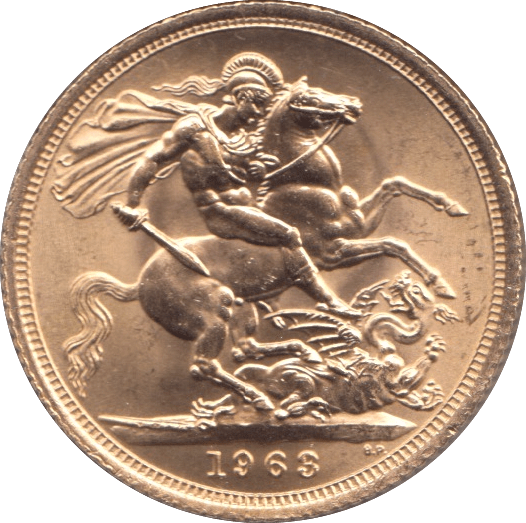 1963 GOLD SOVEREIGN ( BU ) - Sovereign - Cambridgeshire Coins