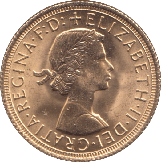 1963 GOLD SOVEREIGN ( BU ) - Sovereign - Cambridgeshire Coins