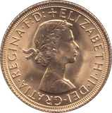 1963 GOLD SOVEREIGN ( BU ) - Sovereign - Cambridgeshire Coins