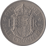 1963 HALFCROWN ( UNC ) - Halfcrown - Cambridgeshire Coins