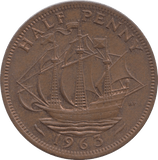 1963 HALFPENNY ( UNC ) 1 - Halfpenny - Cambridgeshire Coins