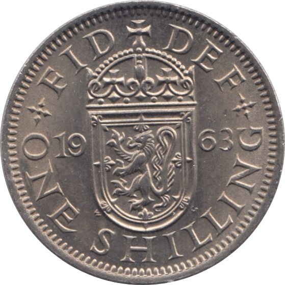1963 SHILLING SCOTTISH ( UNC ) - Shilling - Cambridgeshire Coins