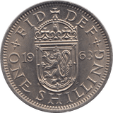 1963 SHILLING SCOTTISH ( UNC ) - Shilling - Cambridgeshire Coins