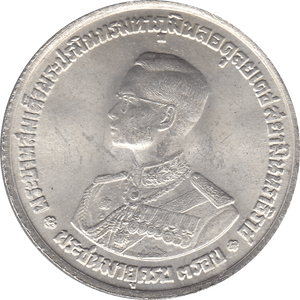 1963 SILVER 20 BAHT THAILAND A - WORLD SILVER COINS - Cambridgeshire Coins