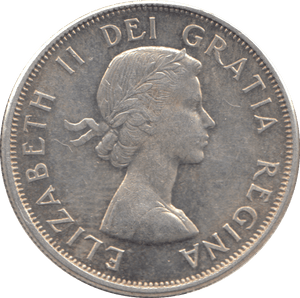 1963 SILVER FIFTY CENTS CANADA - WORLD SILVER COINS - Cambridgeshire Coins
