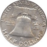 1963 SILVER HALF DOLLAR USA - SILVER WORLD COINS - Cambridgeshire Coins