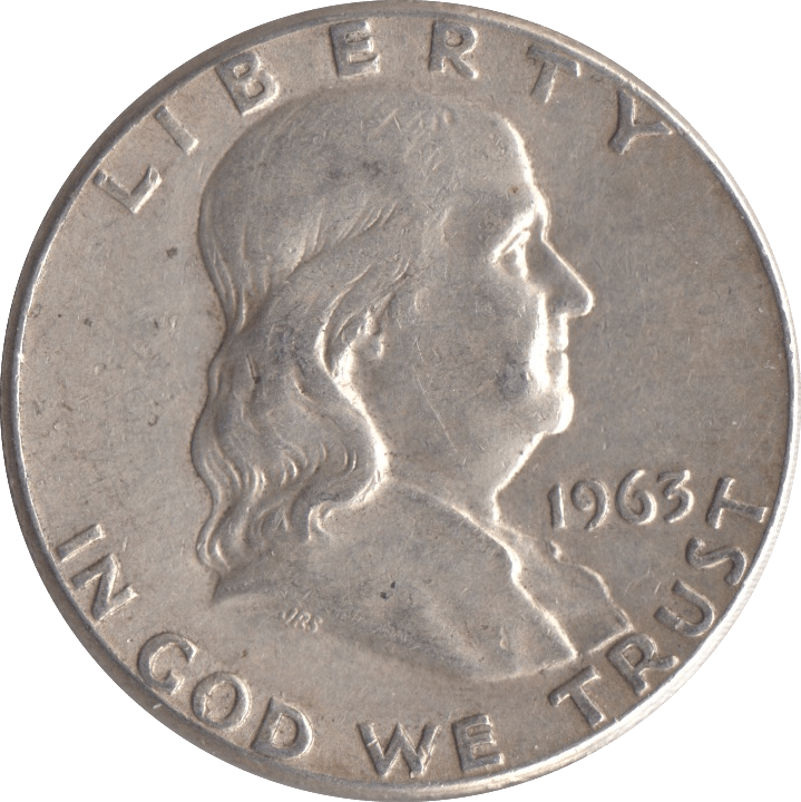 1963 SILVER HALF DOLLAR USA - SILVER WORLD COINS - Cambridgeshire Coins