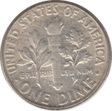 1963 SILVER ONE DIME USA - SILVER WORLD COINS - Cambridgeshire Coins
