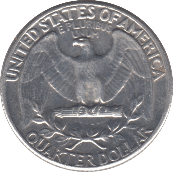 1963 SILVER QUARTER DOLLAR USA - SILVER WORLD COINS - Cambridgeshire Coins