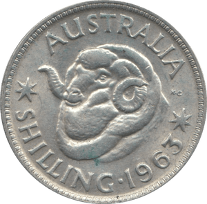 1963 SILVER SHILLING NEW ZEALAND - WORLD SILVER COINS - Cambridgeshire Coins
