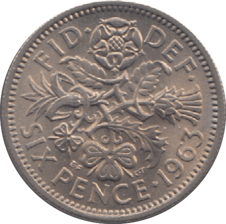 1963 SIXPENCE ( UNC ) 16 - Sixpence - Cambridgeshire Coins