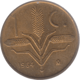1964 1 CENTAVOS MEXICO - WORLD COINS - Cambridgeshire Coins