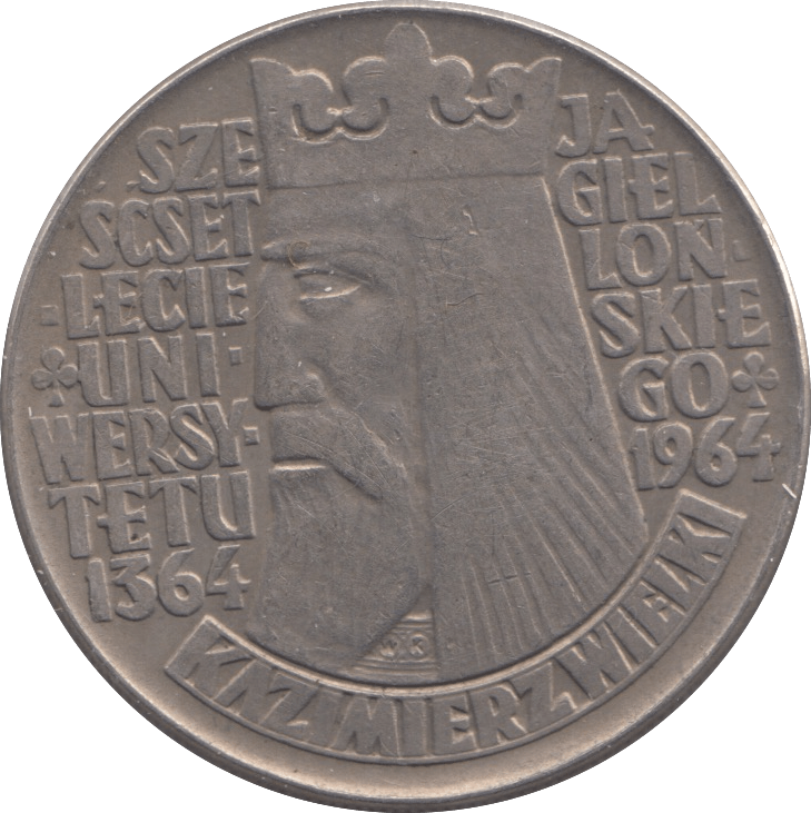 1964 10 ZLOTY POLAND - WORLD COINS - Cambridgeshire Coins