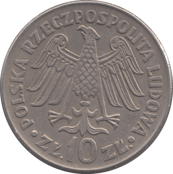 1964 10 ZLOTY POLAND - WORLD COINS - Cambridgeshire Coins
