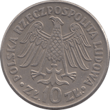 1964 10 ZLOTY POLAND - WORLD COINS - Cambridgeshire Coins