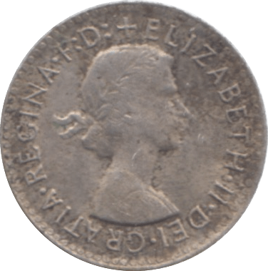 1964 AUSTRALIA SILVER THREEPENCE - SILVER WORLD COINS - Cambridgeshire Coins