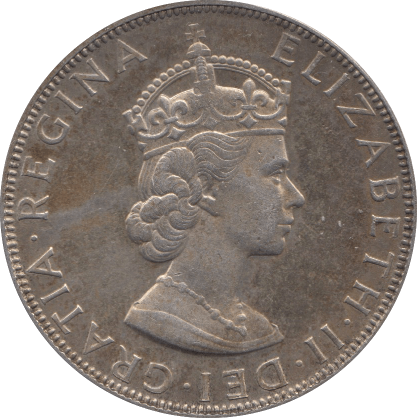 1964 BERMUDA SILVER CROWN - SILVER WORLD COINS - Cambridgeshire Coins