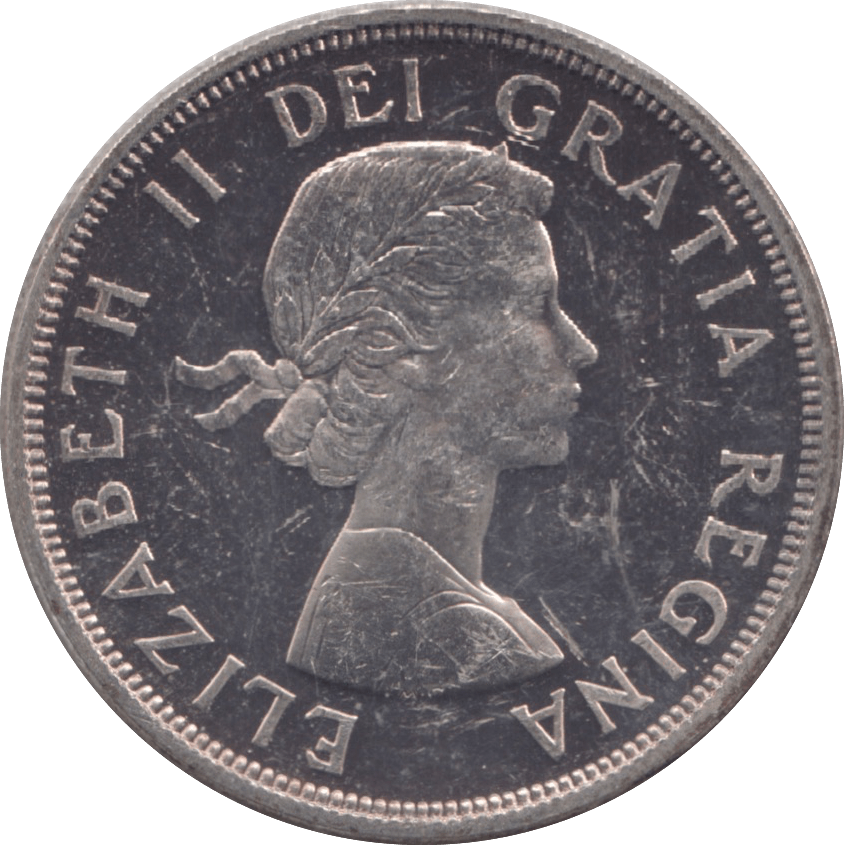 1964 CANADA SILVER ONE DOLLAR 9 - WORLD SILVER COINS - Cambridgeshire Coins