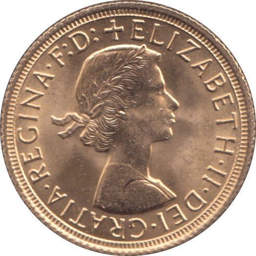 1964 GOLD SOVEREIGN ( BU ) - Sovereign - Cambridgeshire Coins