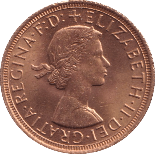 1964 GOLD SOVEREIGN ( UNC ) REF 2 - Sovereign - Cambridgeshire Coins