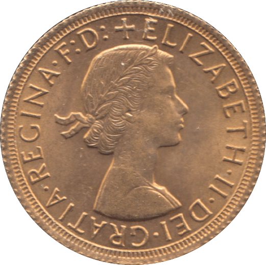 1964 GOLD SOVEREIGN ( UNC ) - Sovereign - Cambridgeshire Coins