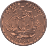 1964 HALFPENNY ( BU ) - Halfpenny - Cambridgeshire Coins