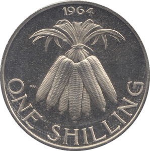 1964 MALAWI ONE SHILLING ( PROOF ) - WORLD COINS - Cambridgeshire Coins