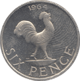 1964 MALAWI SIXPENCE ( PROOF ) - WORLD COINS - Cambridgeshire Coins