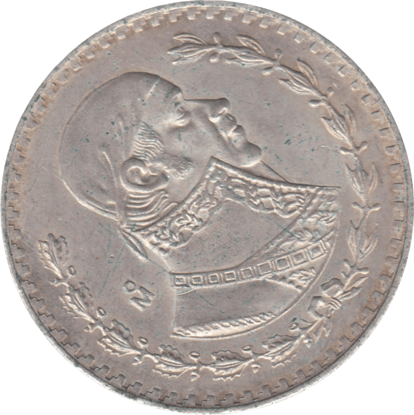 1964 MEXICO SILVER PESO REF 20 - WORLD COINS - Cambridgeshire Coins