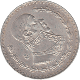 1964 MEXICO SILVER PESO REF 20 - WORLD COINS - Cambridgeshire Coins