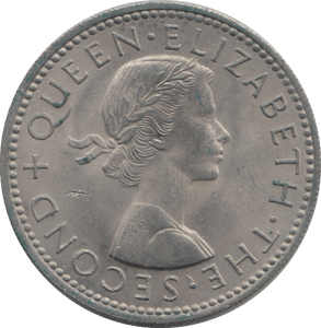 1964 NEW ZEALAND 1 SHILLING ( UNC ) 1 - WORLD COINS - Cambridgeshire Coins